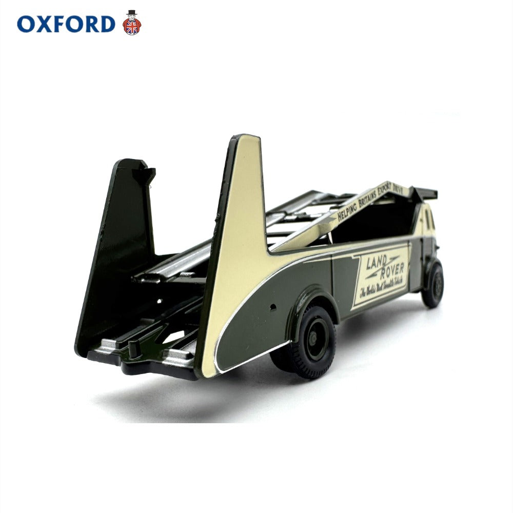 1/76 Scale Land Rover Leyland Car Transporter Diecast Model