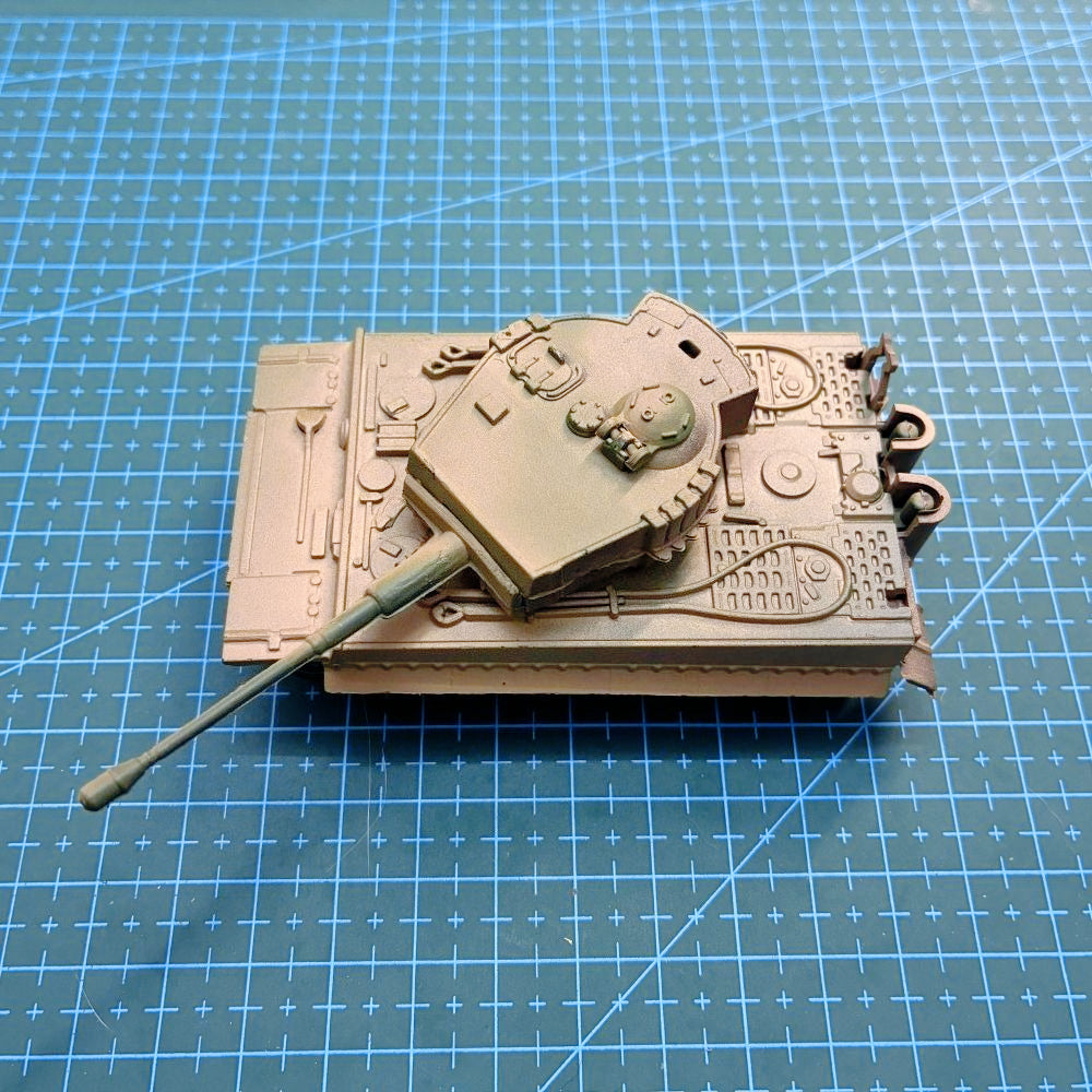 1/72 Scale Tiger I German WWII Heavy Tank Pre-built Plastic Collectible Model