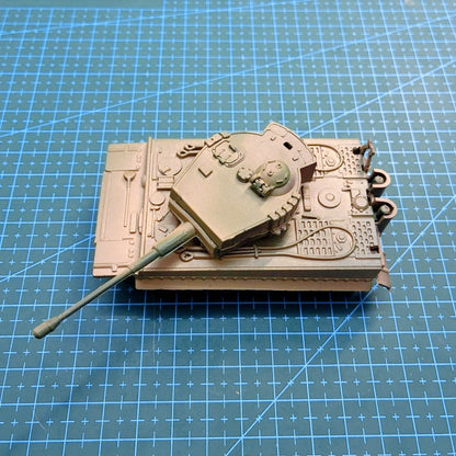 1/72 Scale Tiger I German WWII Heavy Tank Pre-built Plastic Collectible Model