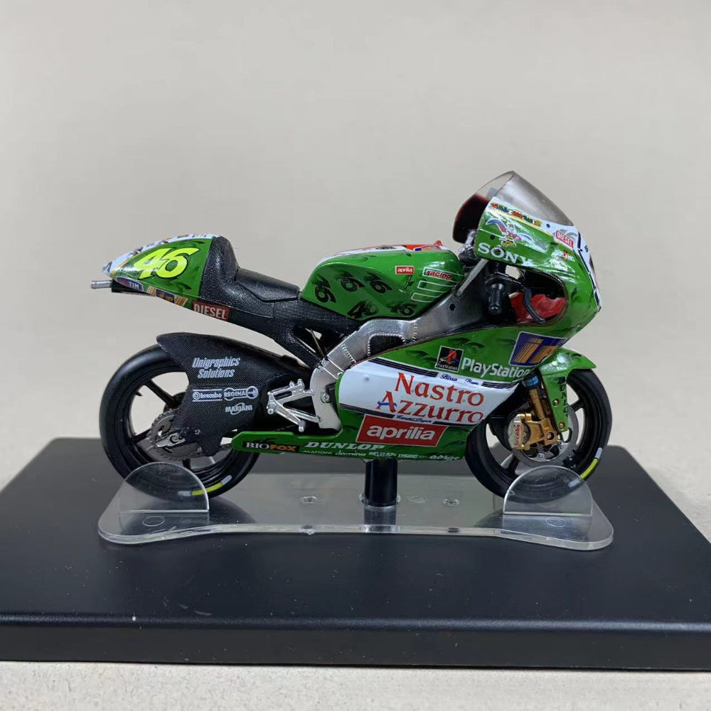 1/18 Scale 1999 Aprilia RSW 250 Imola Racing Motorcycle Diecast Model