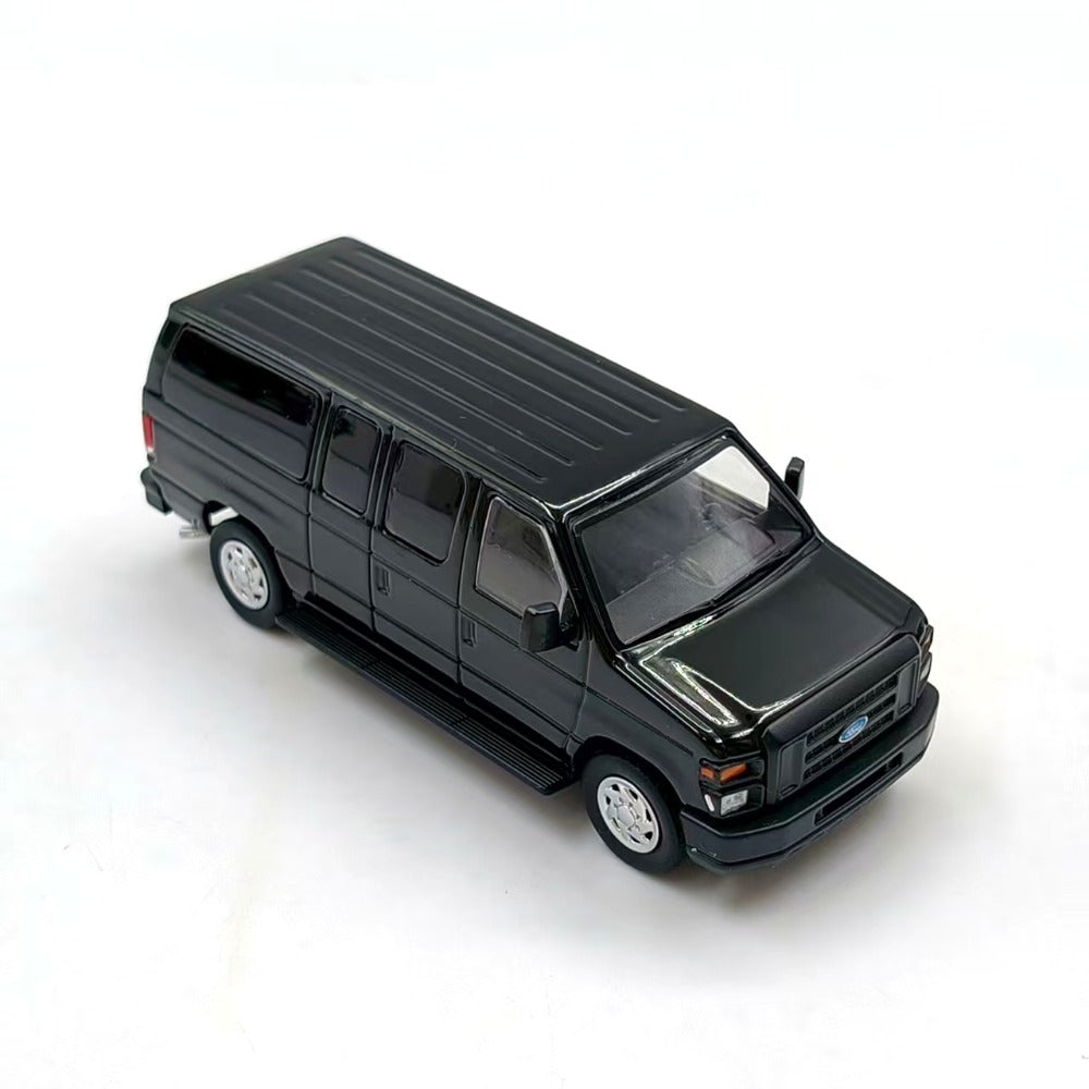 1/64 Scale Ford E-Series Econoline E-350 Van NYPD Diecast Model Car