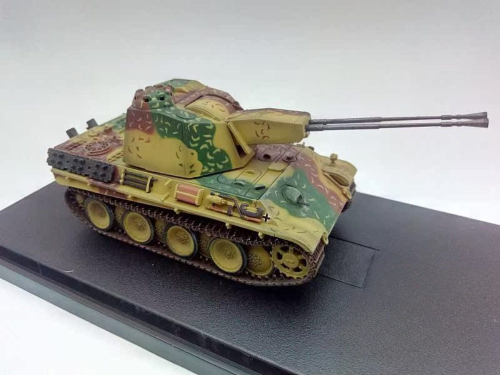 1/72 Scale 5.5cm Ziwilling Flakpanzer WWII German Anti-Aircraft Tank Pre-Built Model