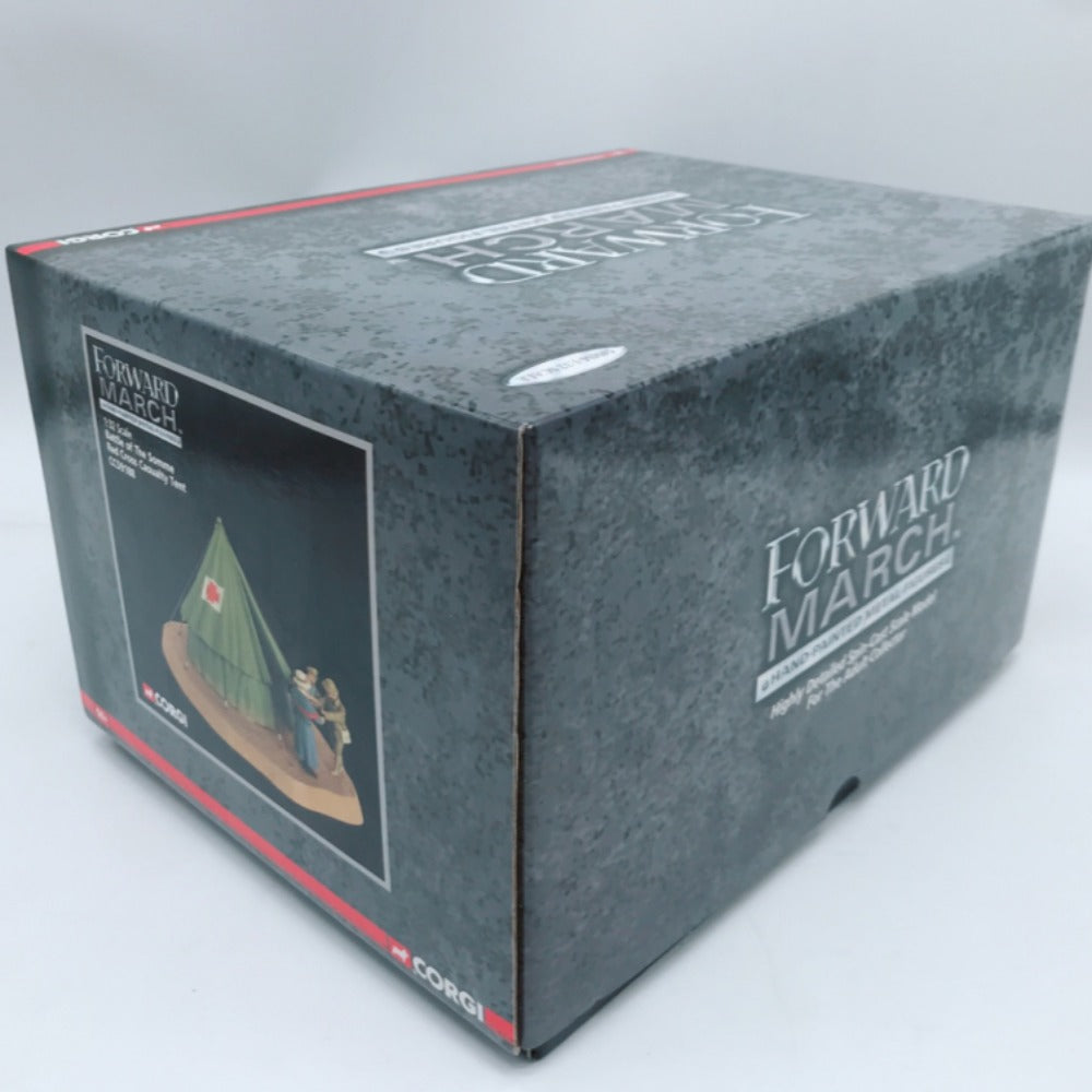 1/32 Scale 1916 Battle of the Somme Red Cross Casualty Tent Miniature Figures Scene Set WWI Diecast Model