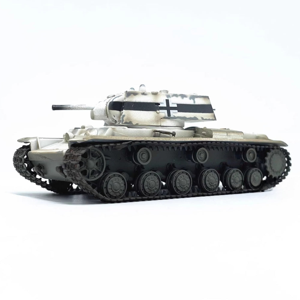 KV-1 WWII Soviet heavy tank pre-built 1/72 scale plastic collectible military model