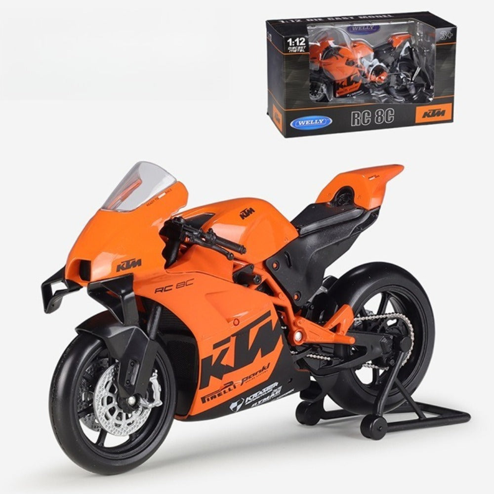 1/12 Scale KTM RC 8C Motorcycle Diecast Model