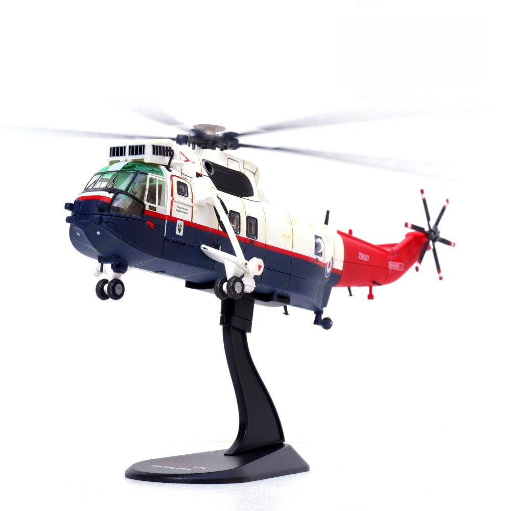 1/72 Scale Westland Sea King HC.4 Royal Navy ZB507 Helicopter Diecast Model