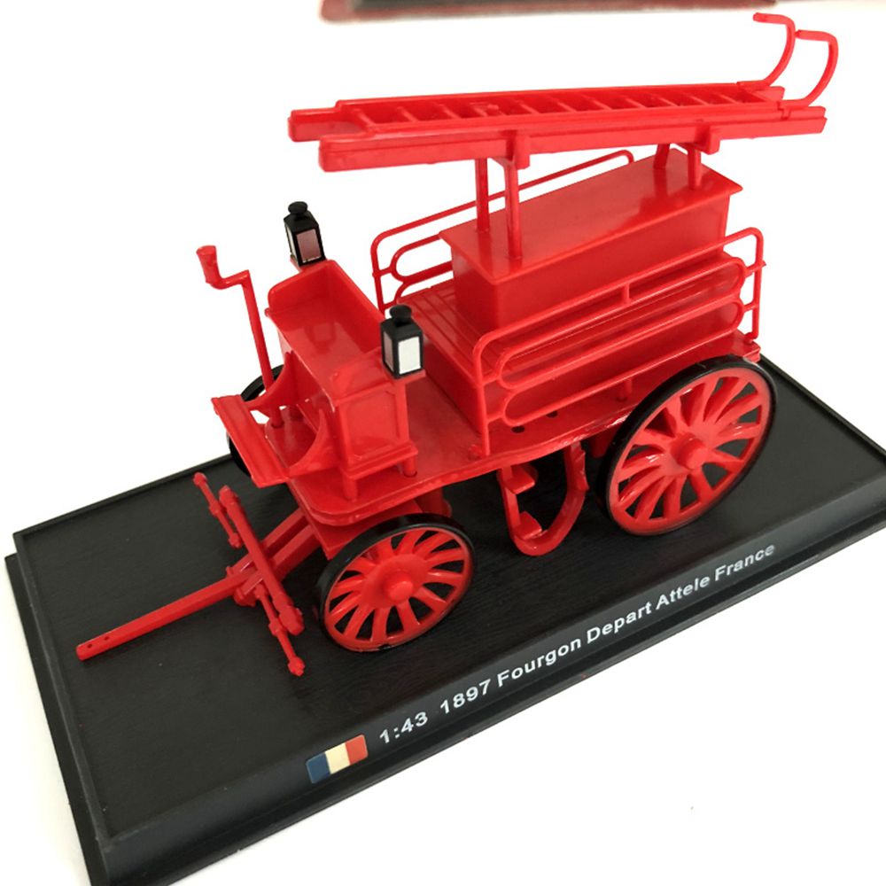 1897 Fourgon Depart Attele France Fire Engine 1/43 Scale Diecast Model ...