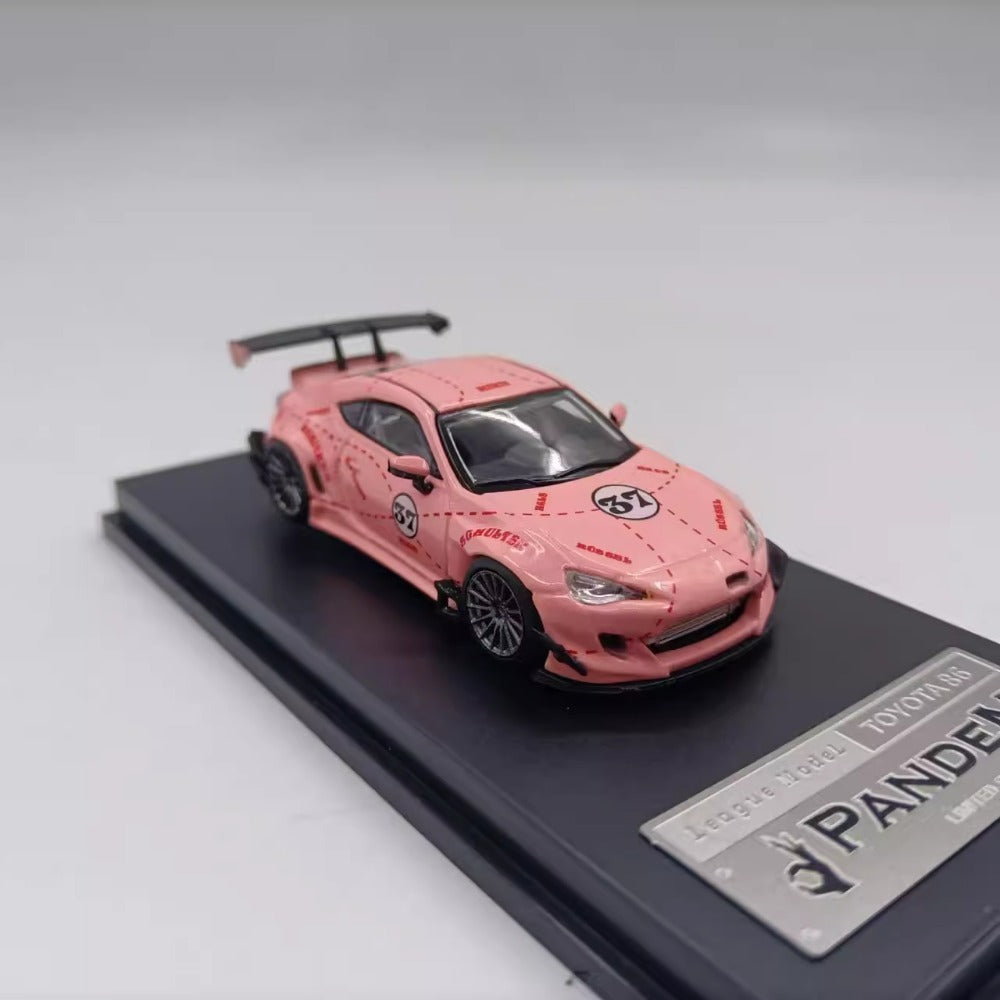 1/64 Scale Toyota GT86 Pandem Rocket Bunny Diecast Model Car