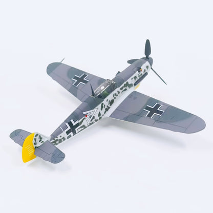 1/72 Scale 1942 Messerschmitt Bf 109 F-4 German WWII Monoplane Fighter Diecast Model Aircraft