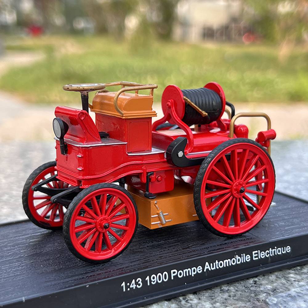 1900 Pompe Automobile Eletrique Fire Engine 1/43 Scale Diecast Model