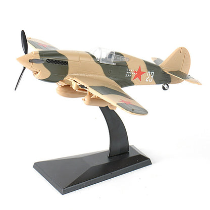 1/48 Scale Curtiss P-40 Warhawk WWII Fighter Bomber Pre-built Plastic Collectible Model Aircraft