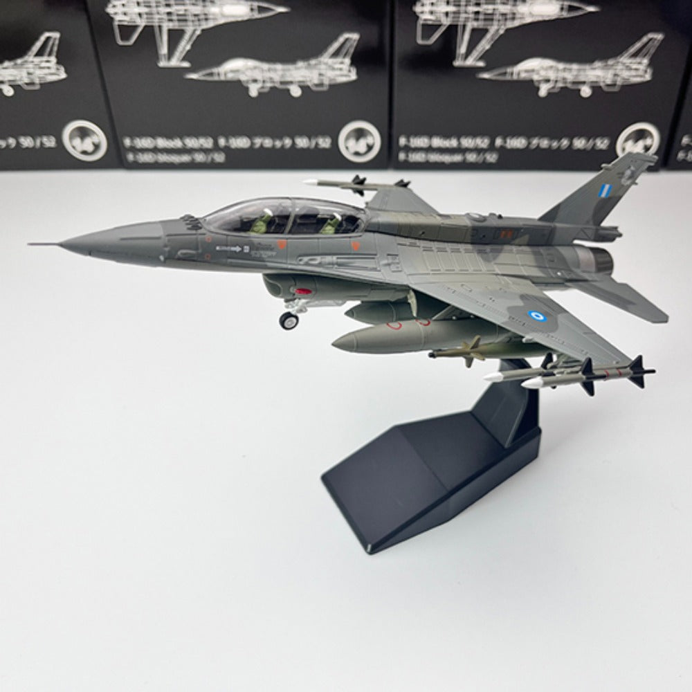 1/72 Scale F-16D Fighting Falcon Fighter Greece Air Force Diecast Model Aircraft