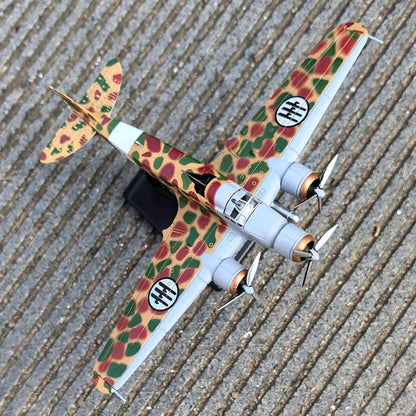 1/144 Scale Savoia-Marchetti SM.79 Sparviero Sparrowhawk Medium Bomber Diecast Aircraft Model