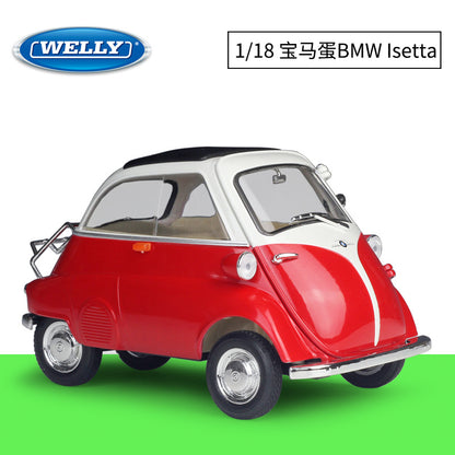 1/18 Scale BMW Isetta Microcar Diecast Model