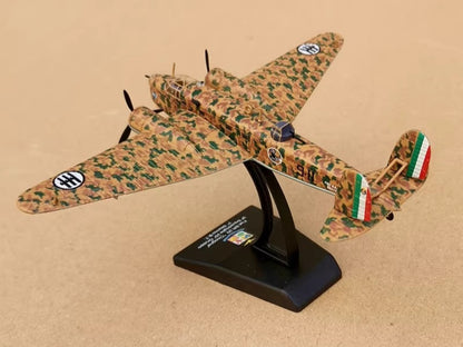 1/144 Scale Fiat BR.20 Cicogna Medium Bomber Diecast Aircraft Model
