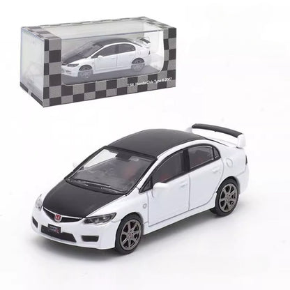 1/64 Scale 2007 Honda Civic Type R Diecast Model Car