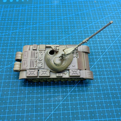 1/72 Scale T-55 Soviet Medium Tank Pre-built Plastic Collectible Model
