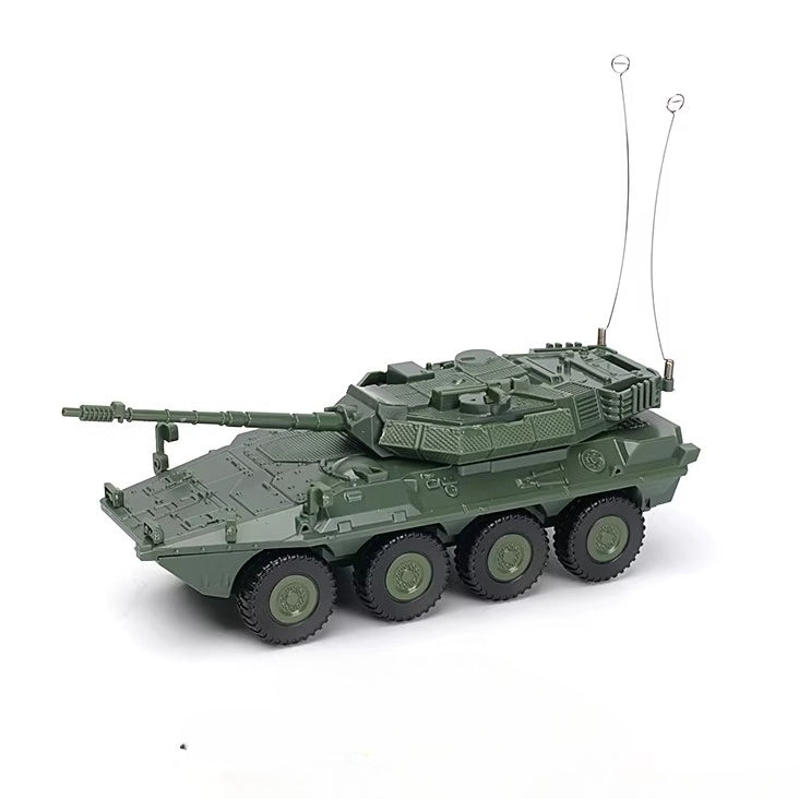 1/72 Scale Centauro B1 Italian Wheeled Tank Destroyer Pre-built Plastic Collectible Model