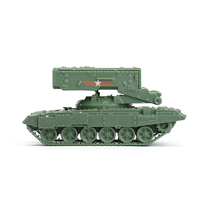 1/72 Scale TOS-1 Buratino Heavy Flamethrower System Russian Multiple Rocket Launcher Pre-built Plastic Collectible Model