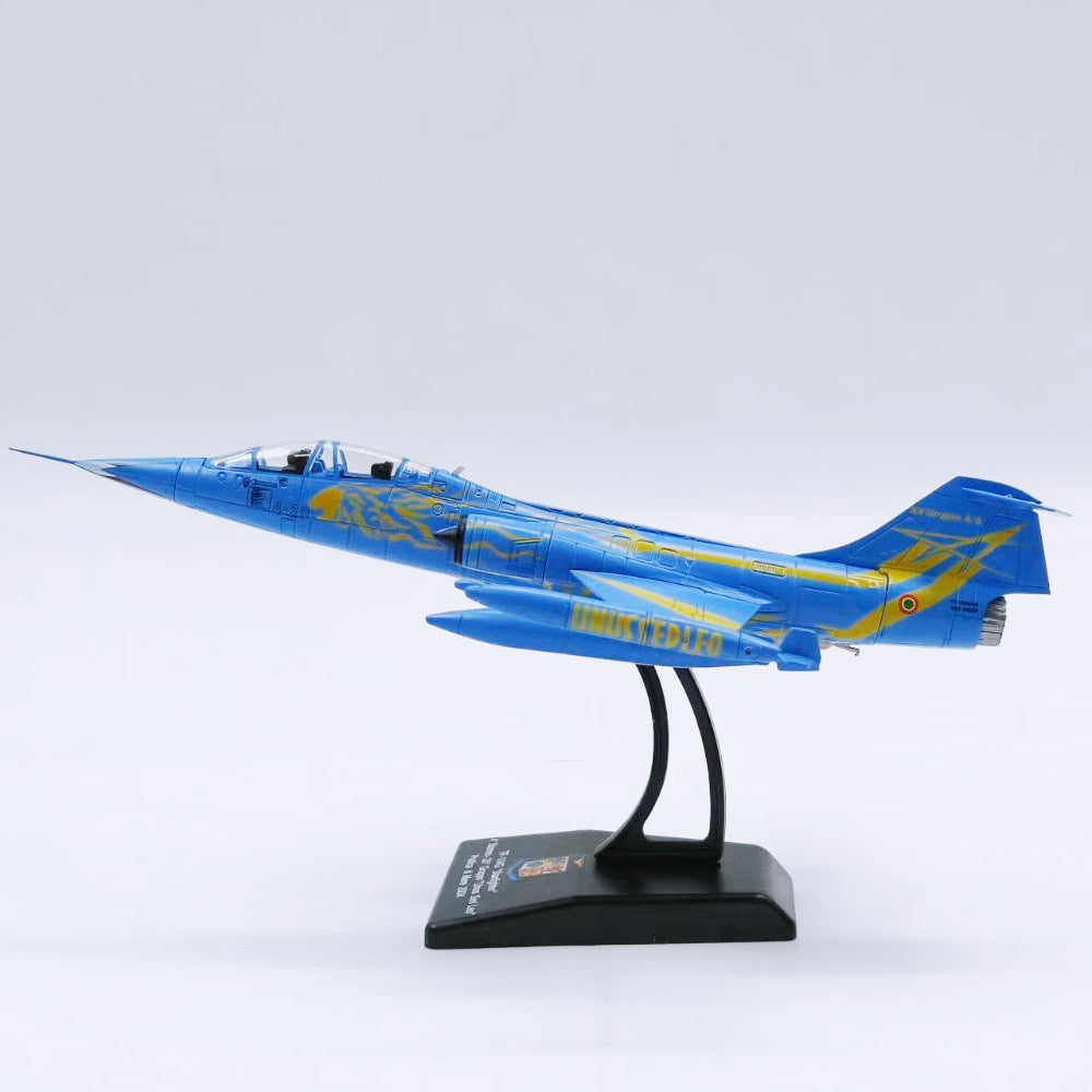 1/100 Scale Lockheed F-104 Starfighter Fighter Bomber Diecast Model Aircraft