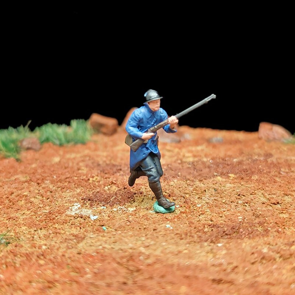 1/72 Scale Soldiers Painted Figures for Model Battlefield Dioramas