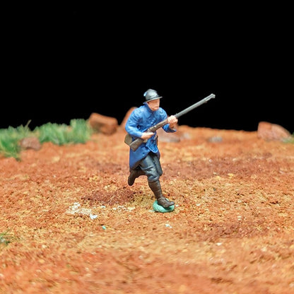 1/72 Scale Soldiers Painted Figures for Model Battlefield Dioramas