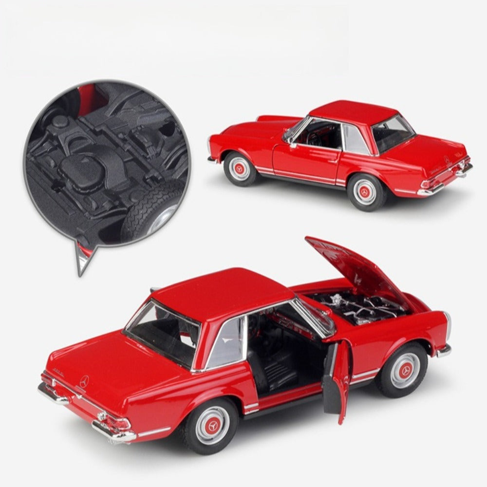 1/24 Scale Mercedes-Benz W113 230 SL Diecast Model Car