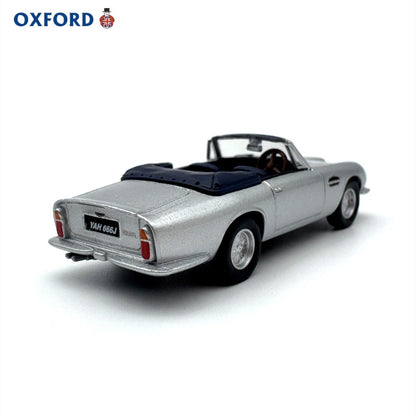 1/76 Scale Aston Martin DB6 Mark II Volante Convertible Diecast Model Car