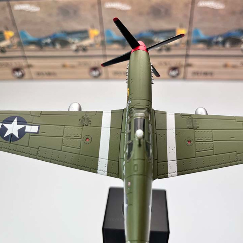 1/72 Scale North American P-51 Mustang 36913 VF-T WWII Fighter Diecast Model Aircraft