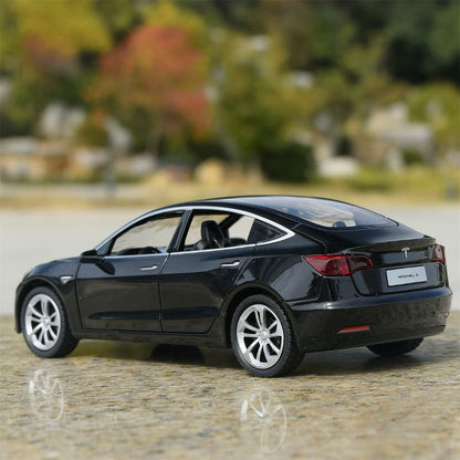 1/24 Scale Tesla Model 3 Electric Car Diecast Model