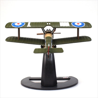 1/72 Scale Sopwith Camel WWI British Biplane Fighter Diecast Model Aircraft