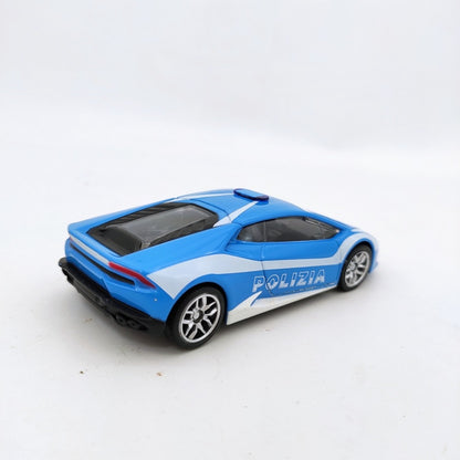 1/43 Scale Lamborghini Huracan Italy Polizia Diecast Model Car