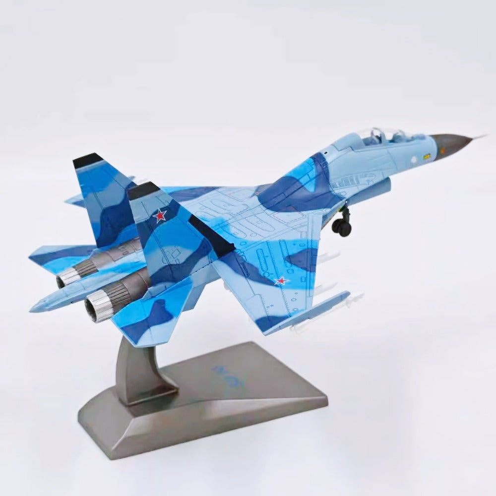 1/100 Scale Sukhoi Su-30 Russian Fighter Diecast Model Aircraft