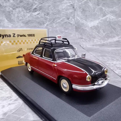 1/43 Scale 1953 Panhard Dyna Z Paris Taxi Diecast Model Car