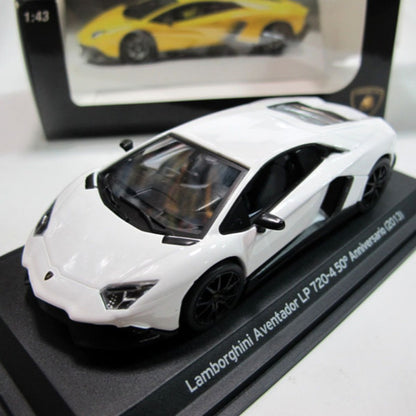 1/43 Scale 2013 Lamborghini Aventador LP720-4 50 Anniversario Diecast Model Car