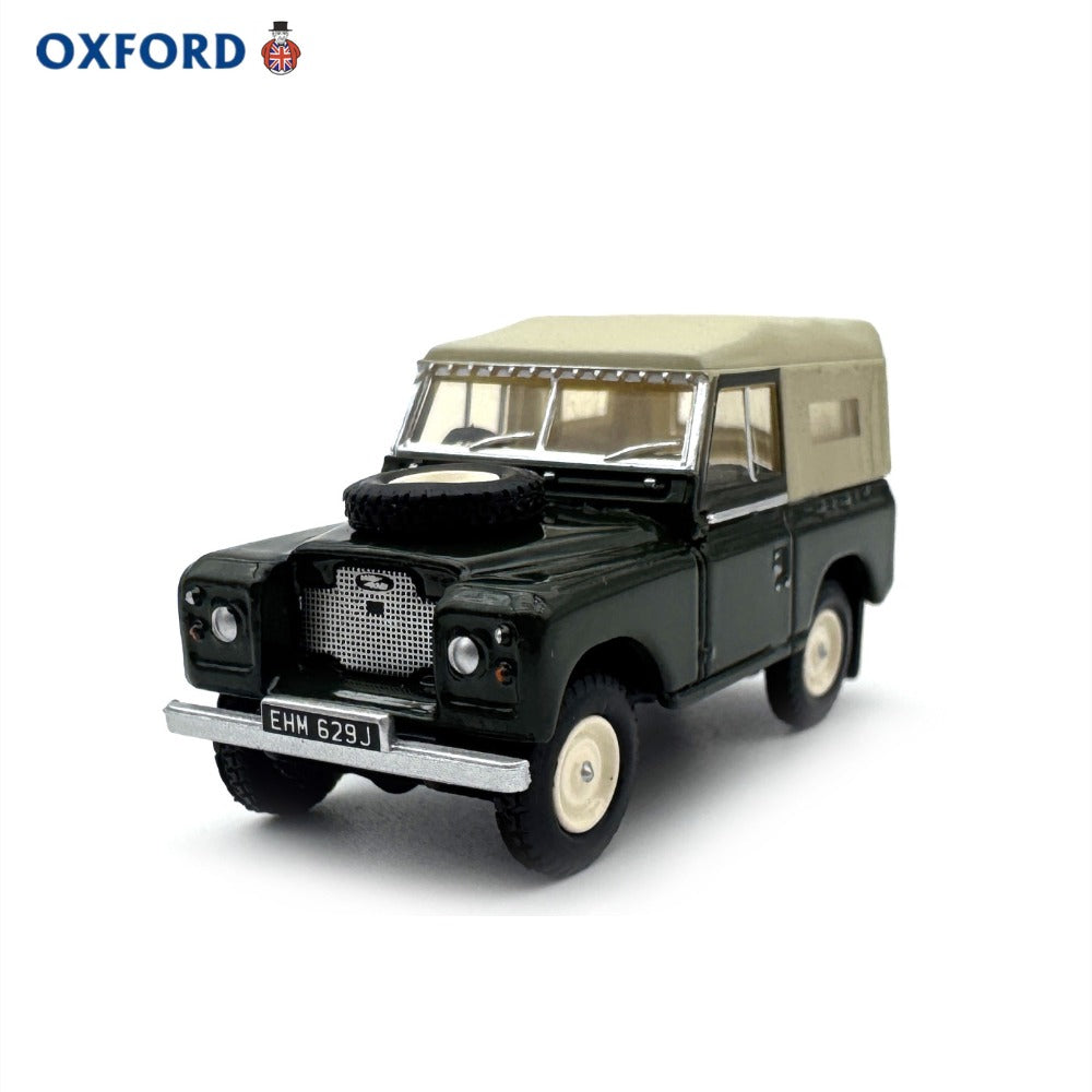 1/76 Scale Land Rover Series IIA SWB Canvas Diecast Model Car