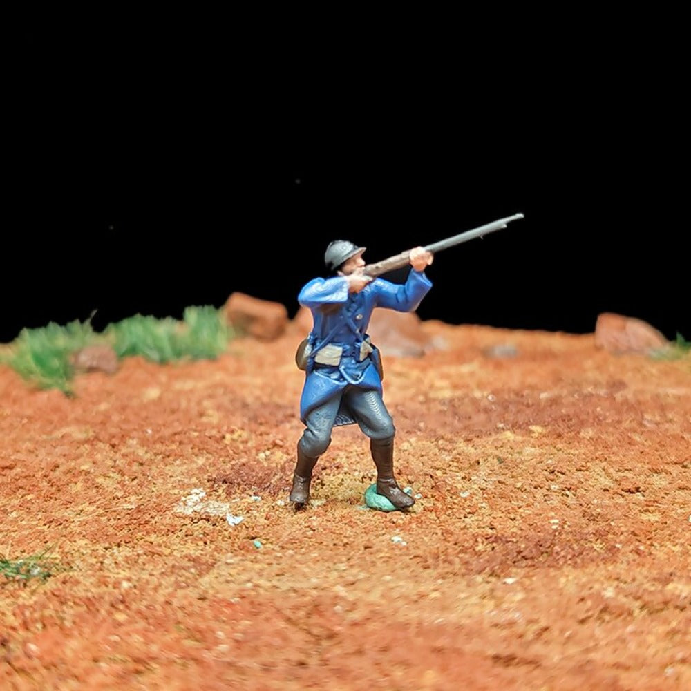 1/72 Scale Soldiers Painted Figures for Model Battlefield Dioramas