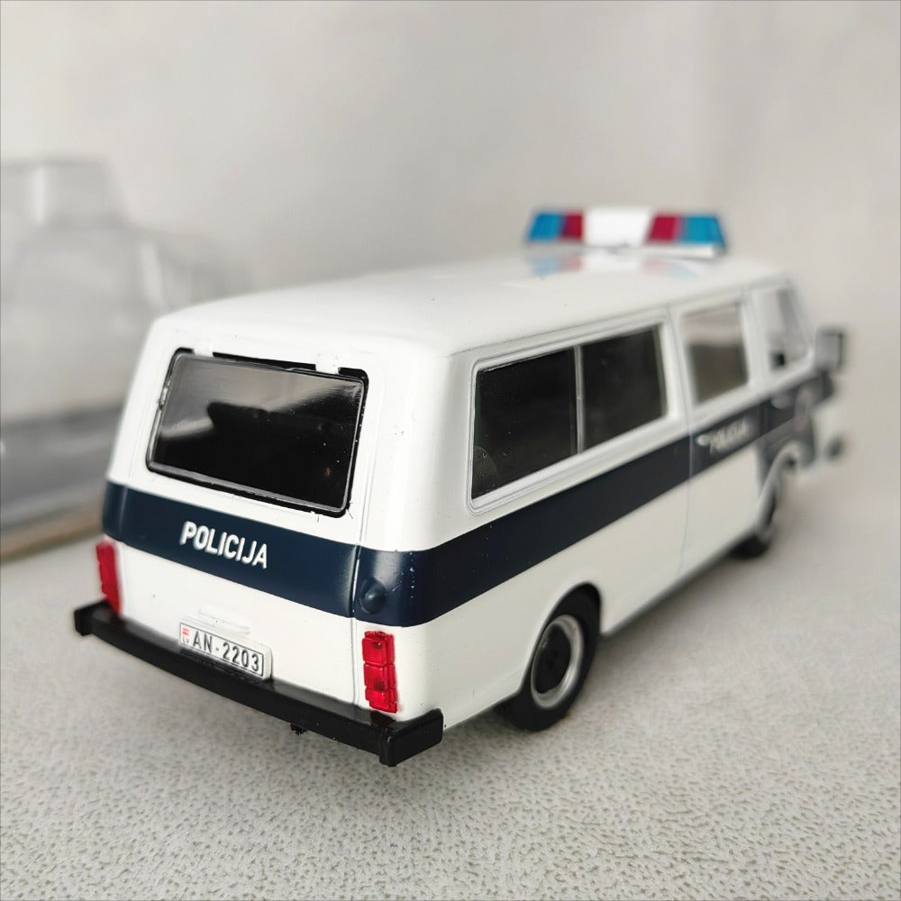 1/43 Scale RAF-22038 Latvija Police Van Diecast Model