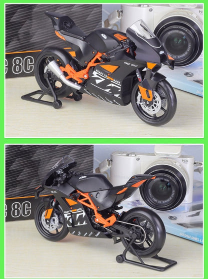 1/12 Scale KTM RC 8C Motorcycle Diecast Model