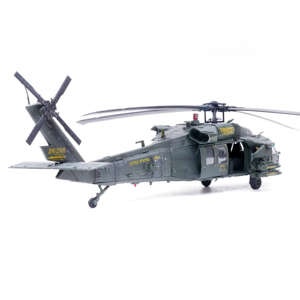 1/72 Scale Sikorsky MH-60L Black Hawk Military Utility Helicopter US Army Super 68 Razor's Edge Diecast Model