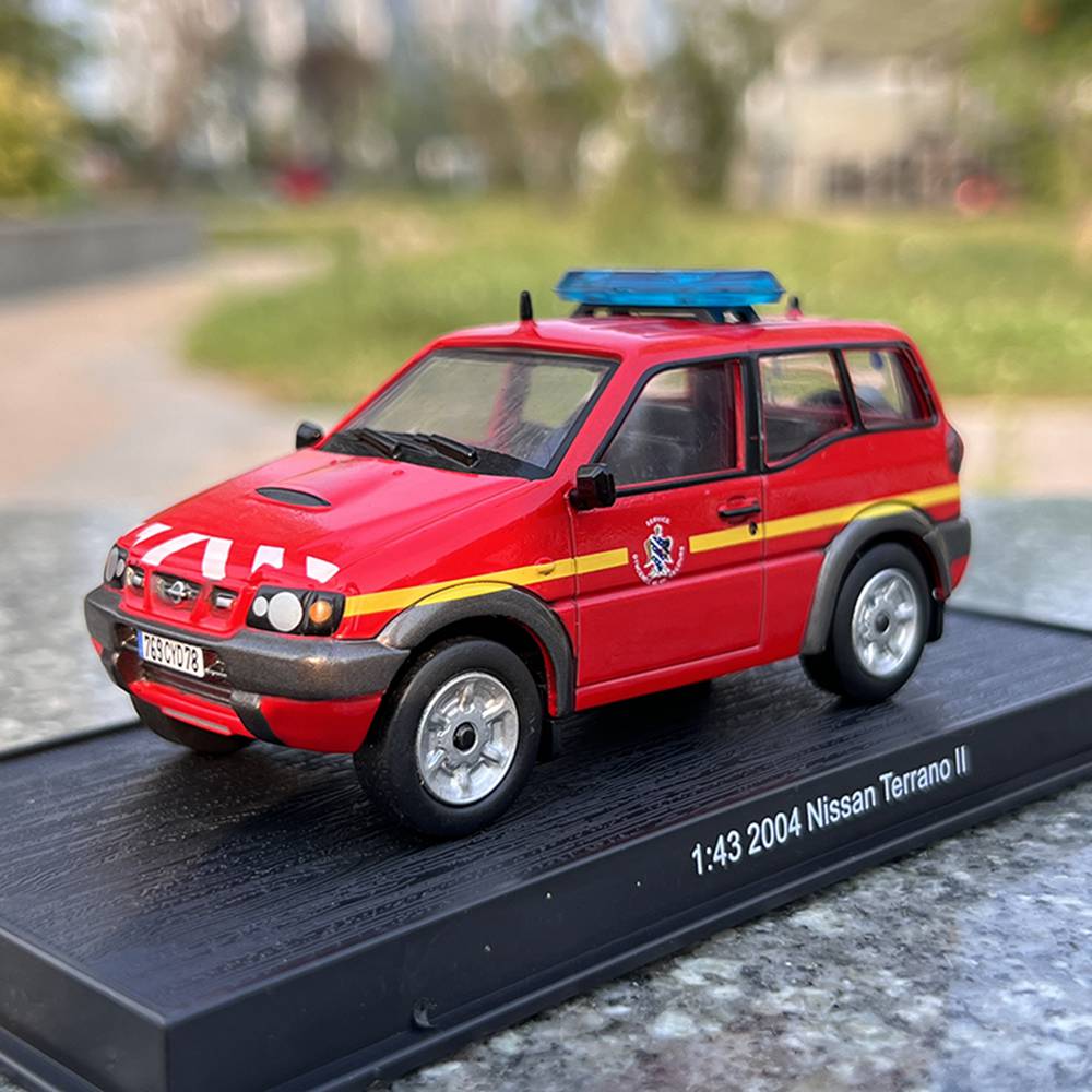 2004 Nissan Terrano II Fire Vehicle 1/43 Scale Diecast Model