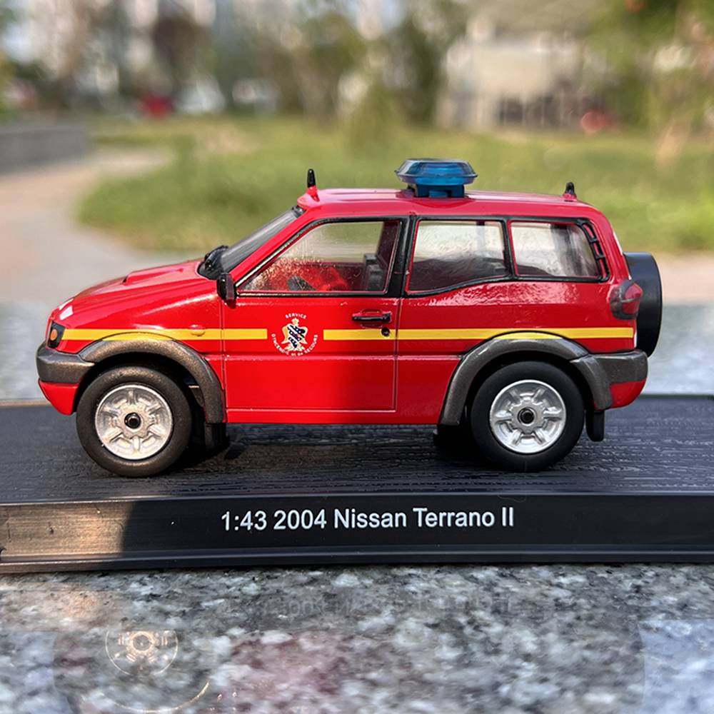 2004 Nissan Terrano II Fire Vehicle 1/43 Scale Diecast Model