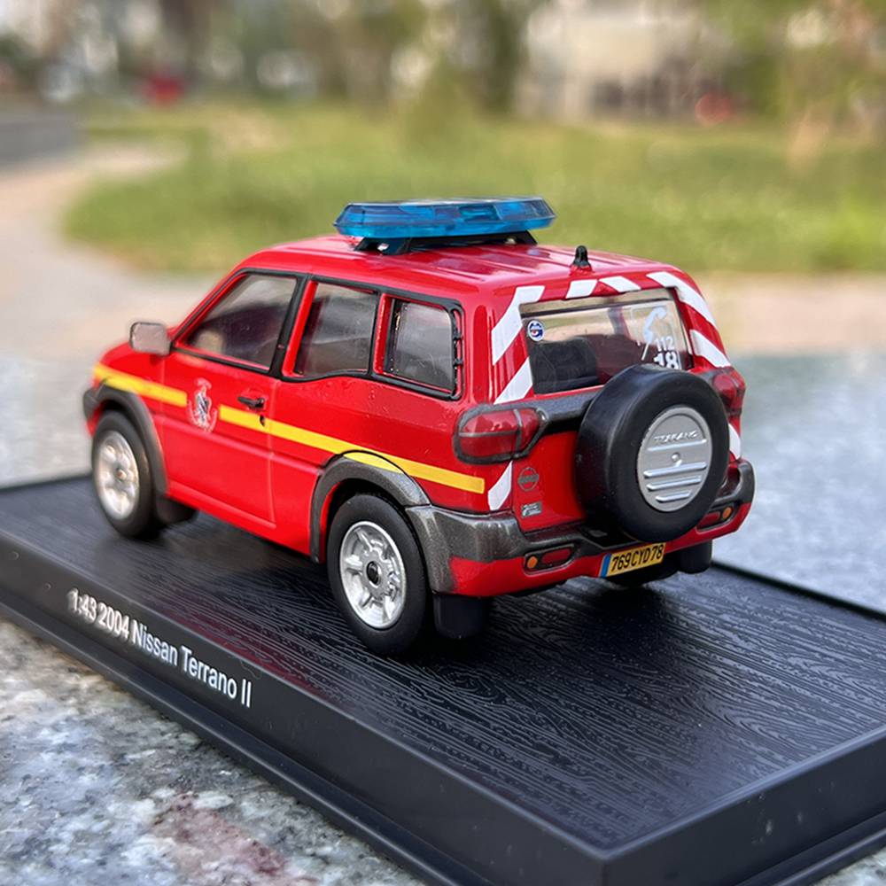 2004 Nissan Terrano II Fire Vehicle 1/43 Scale Diecast Model