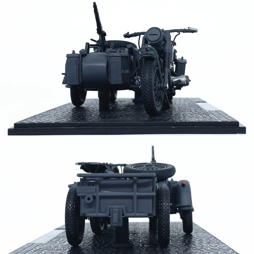 1/24 Scale BMW R75 Motorcycle & Sidecar Diecast Model