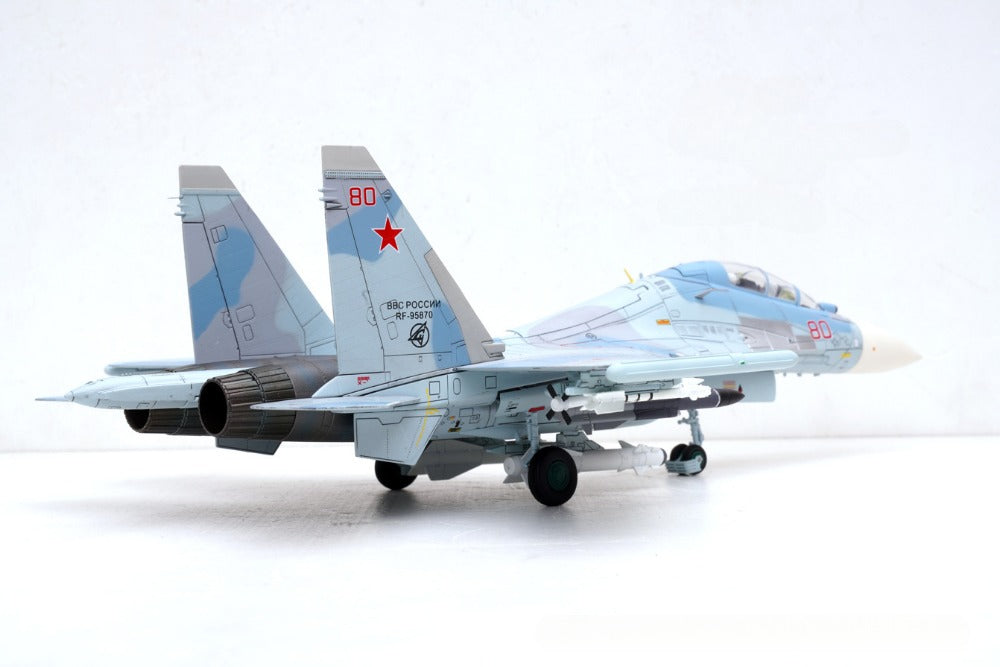 1/72 Scale Sukhoi Su-30M2 Russian Supermaneuverable Fighter Aircraft Diecast Model