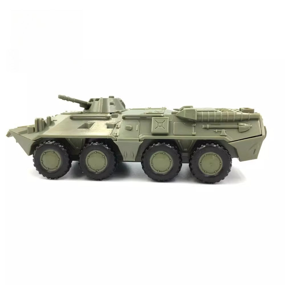 1/72 Scale BTR-80 Russian Amphibious Armored Personnel Carrier Pre-built Plastic Collectible Model