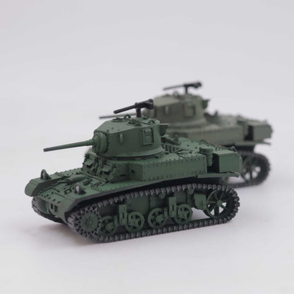 1/72 Scale M3 Stuart WWII US Light Tank Prebuilt Model