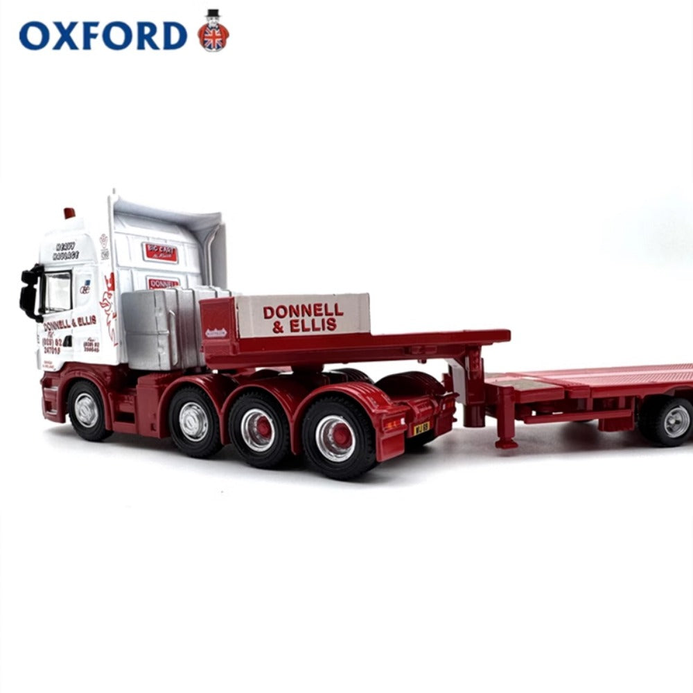 1/76 Scale Scania Donnell & Ellis Low Loader Diecast Model