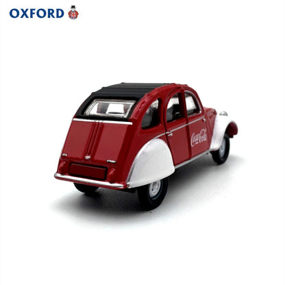 1/76 Scale Citroen 2CV Coca Cola Diecast Model Car