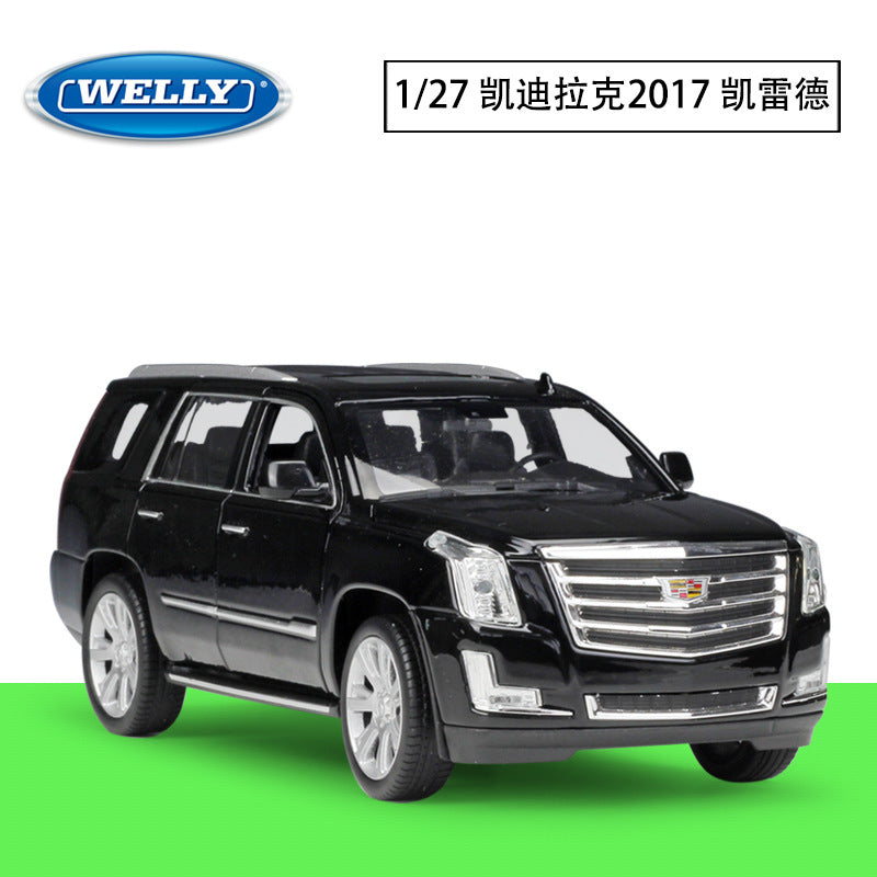 1/27 Scale 2017 Cadillac Escalade Luxury SUV Diecast Model Car